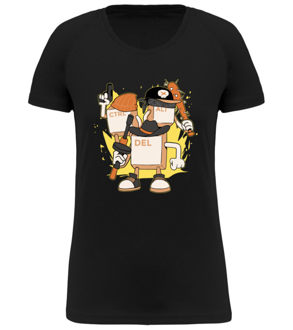  model  pe tricou