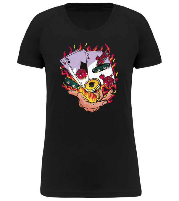  model  pe tricou