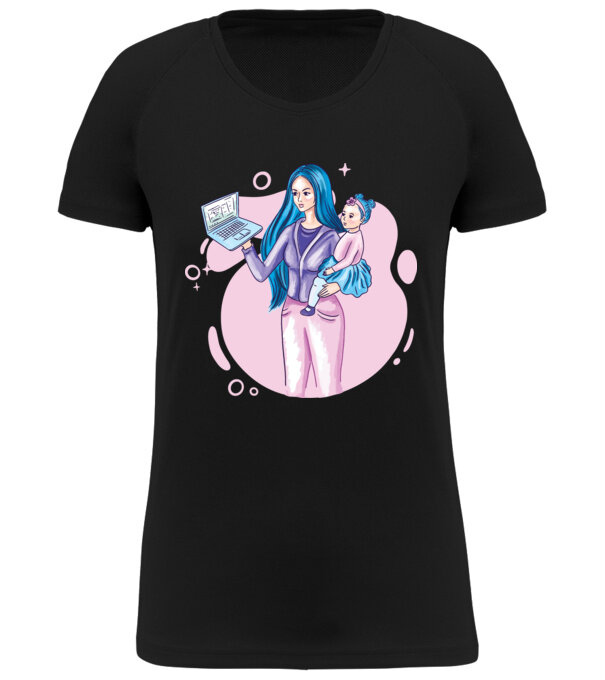  model  pe tricou