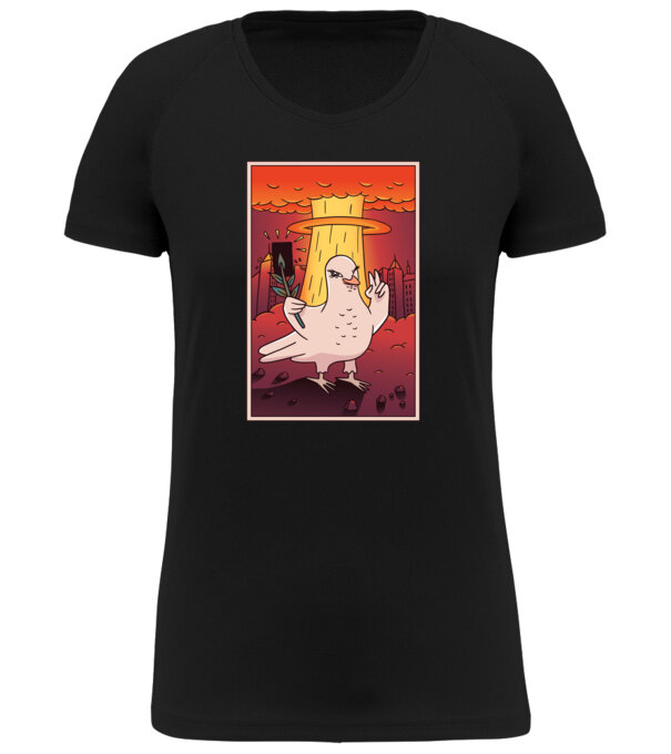  model  pe tricou
