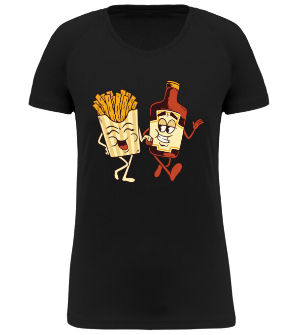  model  pe tricou