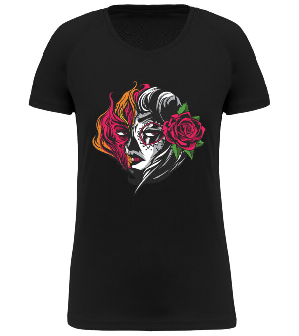  model  pe tricou