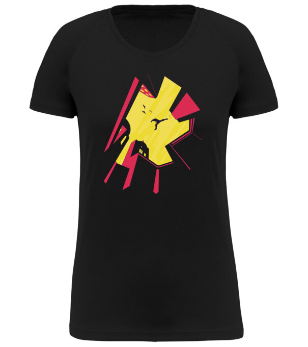  model  pe tricou