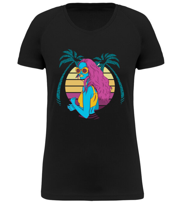  model  pe tricou