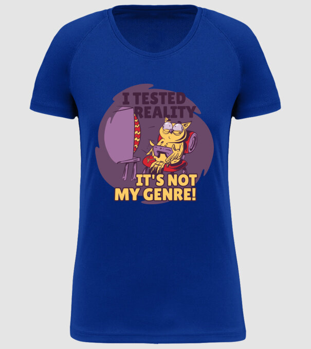 Bufnița Gamer model albastru regal pe tricou