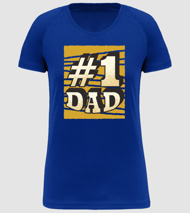 Tata 01 model albastru regal pe tricou