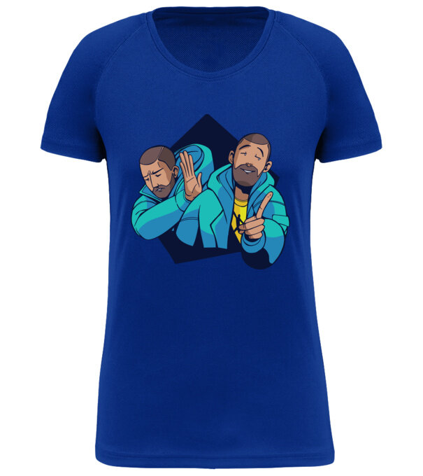  model  pe tricou