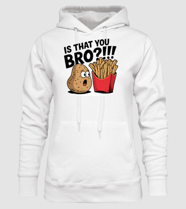 Is that you BRO?!! Alb model alb pe tricou