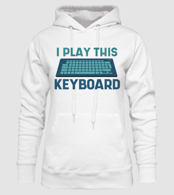 Tastatura Gamer model alb pe tricou
