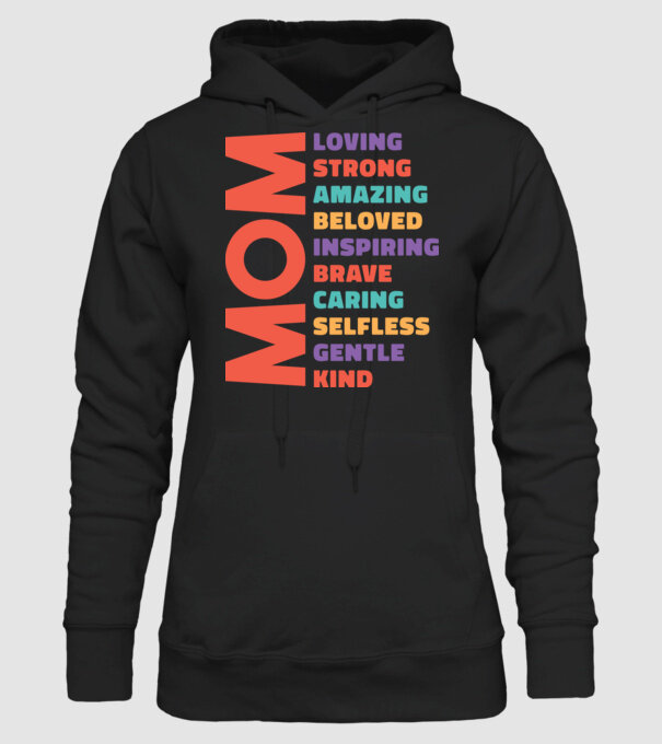 Caracteristici mamă model negru pe tricou