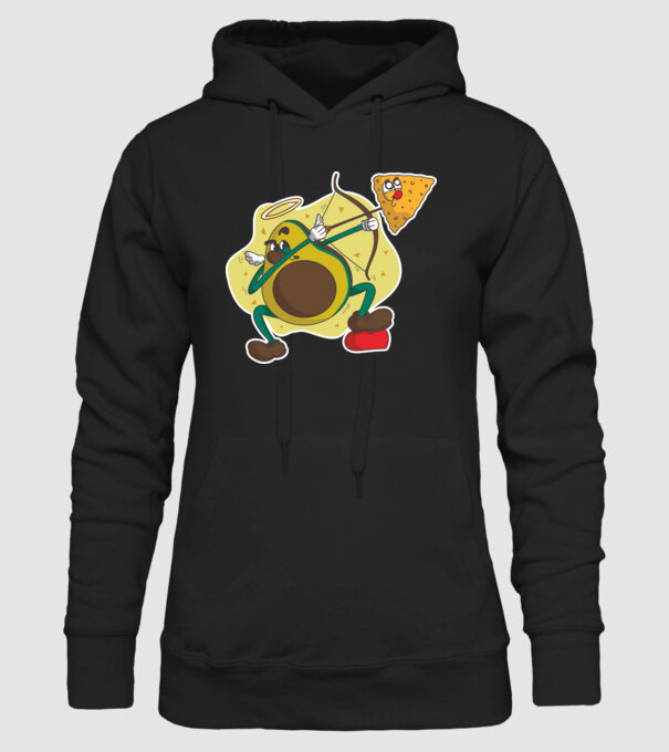 Dragoste de Avocado model negru pe tricou