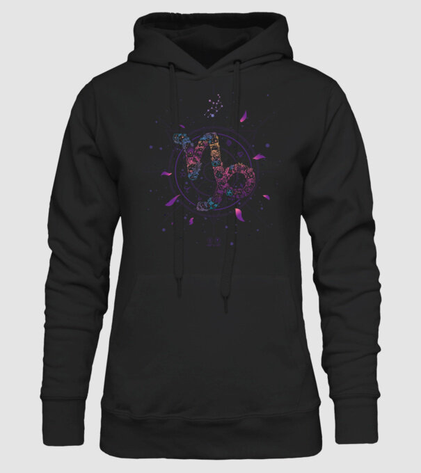Capricorn Zodiac model negru pe tricou
