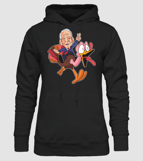 Biden Thanksgiving model negru pe tricou