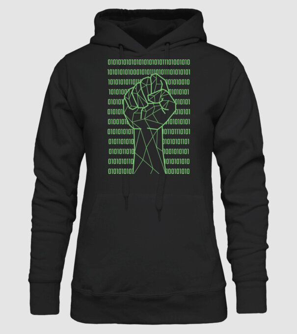 Pumn binar model negru pe tricou
