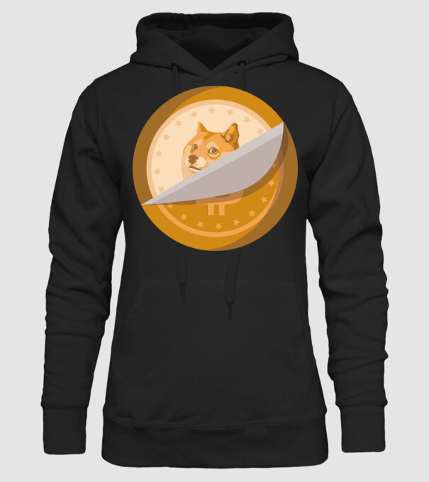 Dodge Coin model negru pe tricou