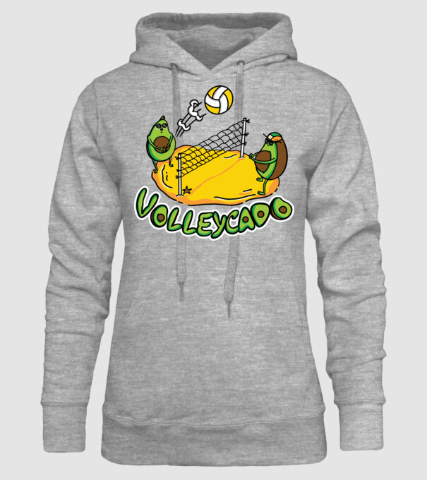 Avocado Volei model gri pe tricou