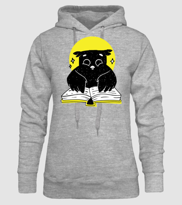 Bufniță de noapte model gri pe tricou