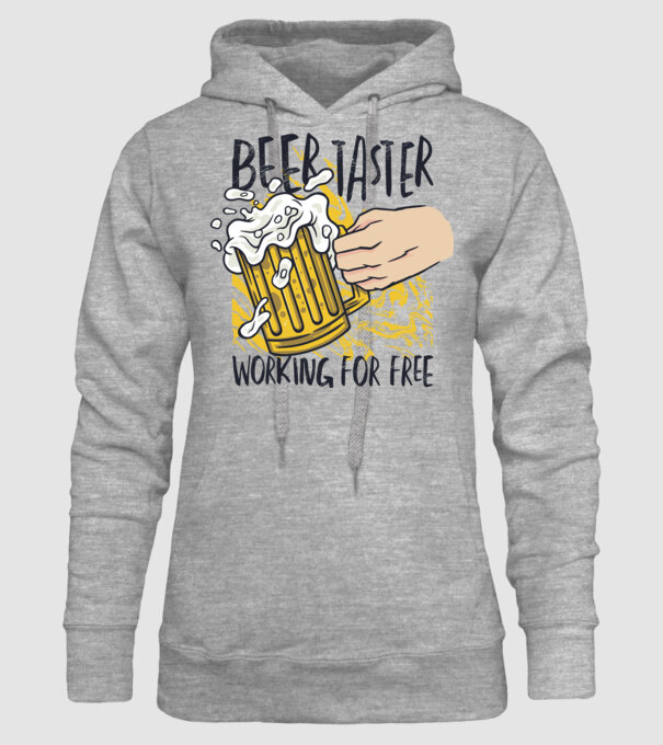 Degustare de bere model gri pe tricou