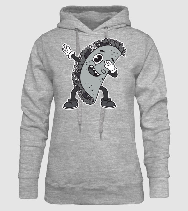 Taco DAB model gri pe tricou