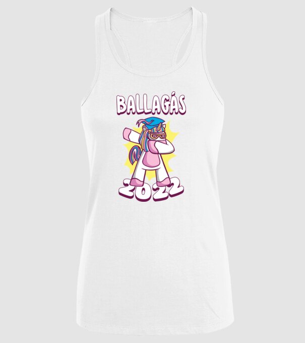 Inorog Bacalaureat model alb pe tricou