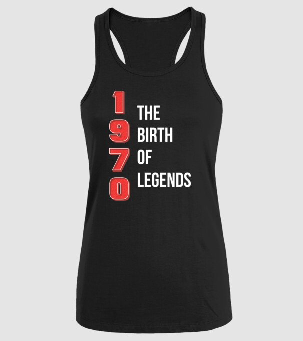 1970 the birth of legends model negru pe tricou