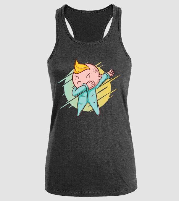 Bebe DAB model negru pe tricou