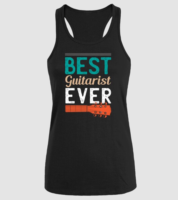 Best Guitarist Ever - Cel mai bun chitarist model negru pe tricou