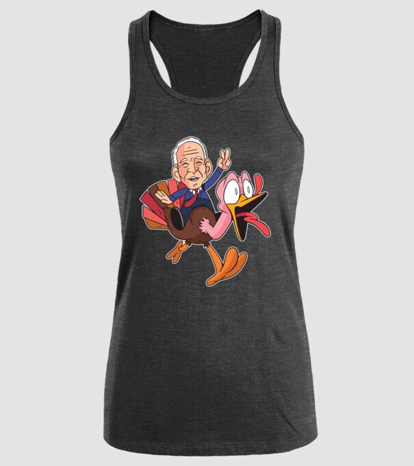 Biden Thanksgiving model negru pe tricou