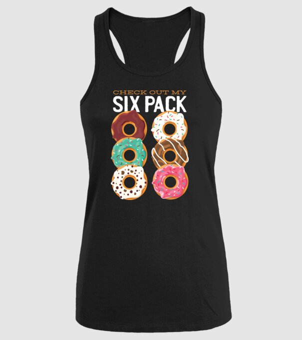Check out my Six Pack model negru pe tricou