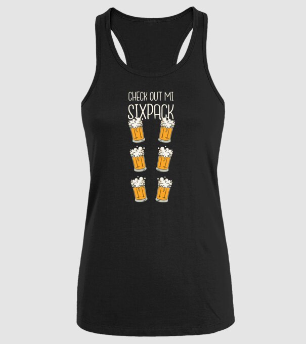 Check out my Six Pack Sörös model negru pe tricou