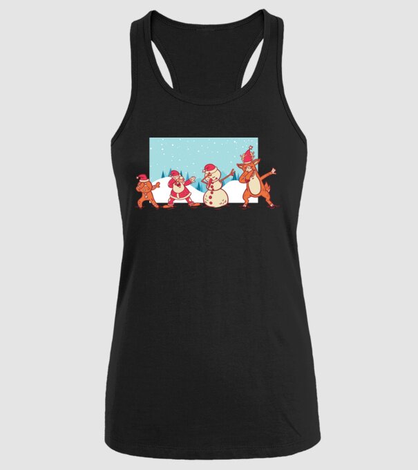 Crăciun DAB model negru pe tricou