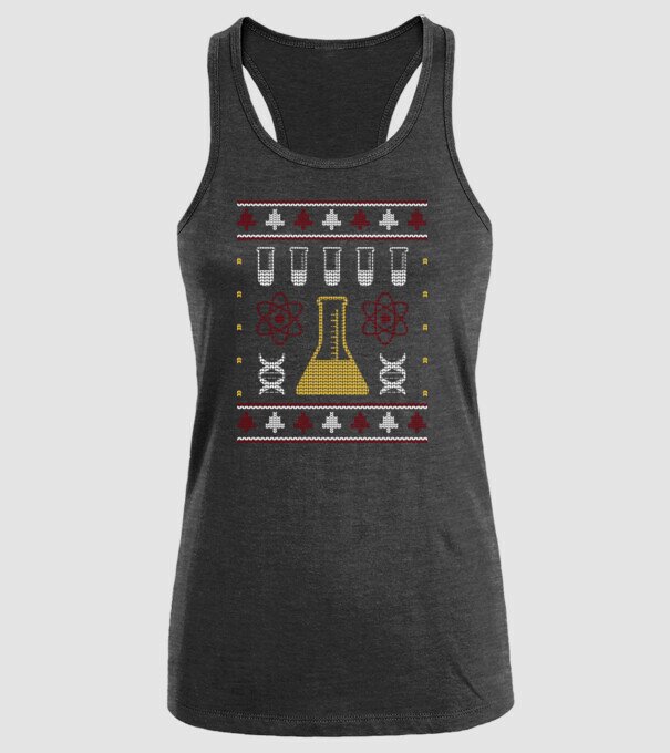Pulover urât Chimie model negru pe tricou