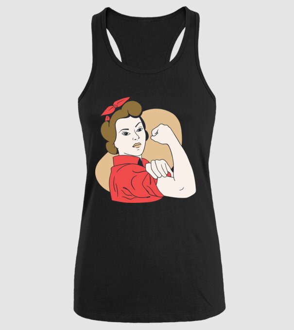 Emanciparea femeilor model negru pe tricou