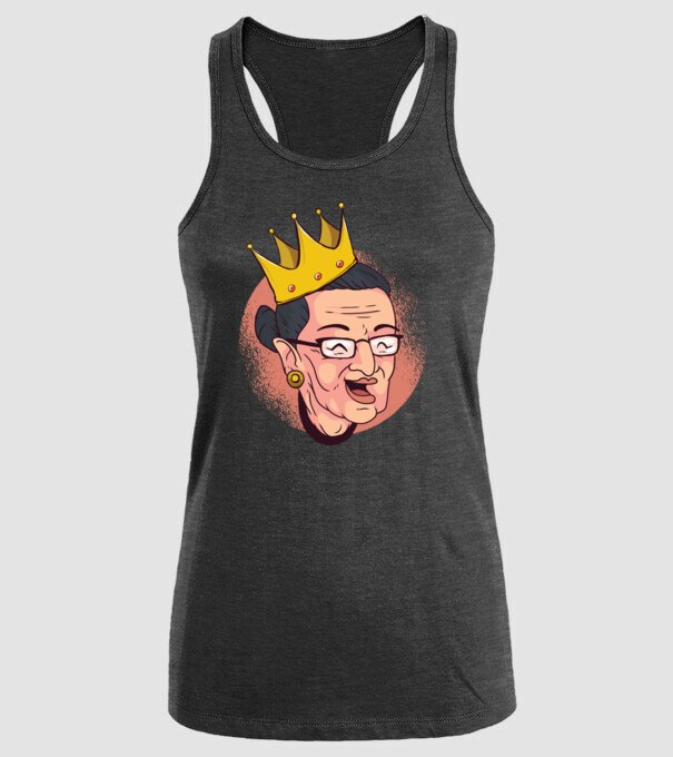 Ruth Bader Ginsburg model negru pe tricou
