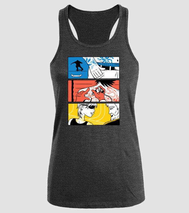 Tatuaj ilustrare model negru pe tricou