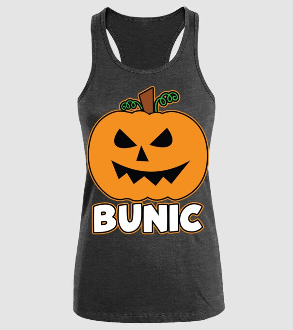 bunic model negru pe tricou