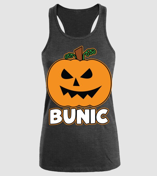 bunic model negru pe tricou