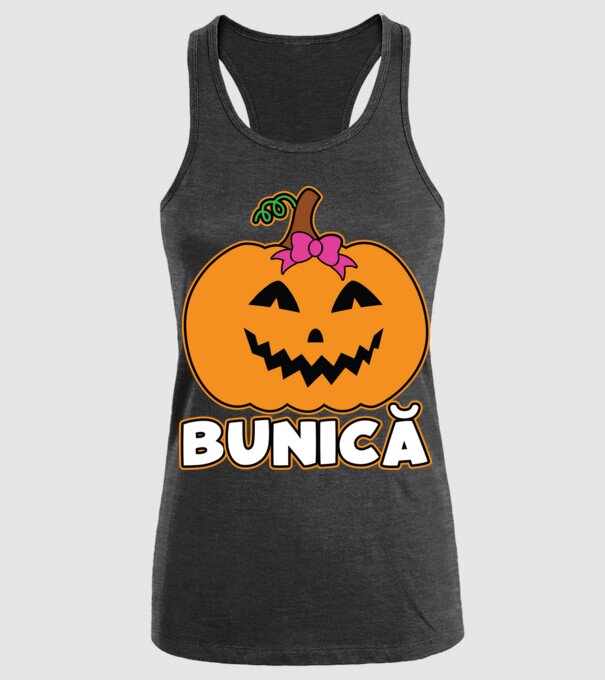 bunică model negru pe tricou