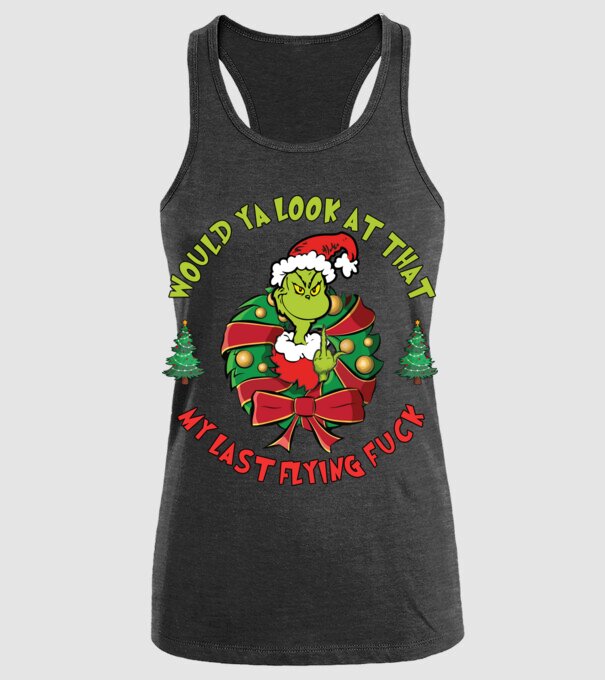 Would ya look at that - Grinch model negru pe tricou