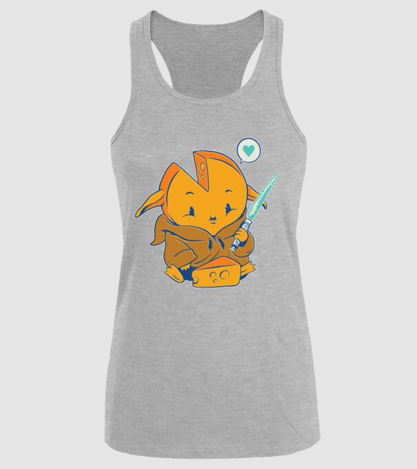 Baby Gouda model gri pe tricou