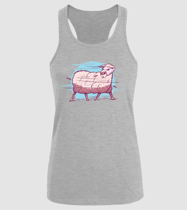 Miel în furtună model gri pe tricou