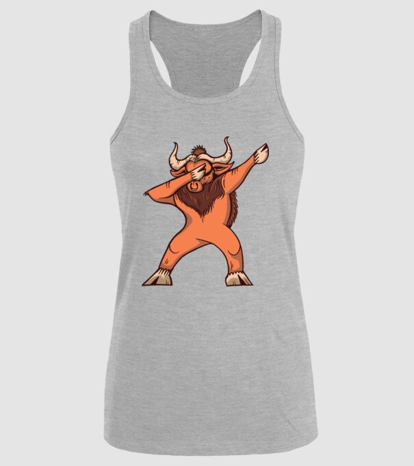 Bivol DAB model gri pe tricou