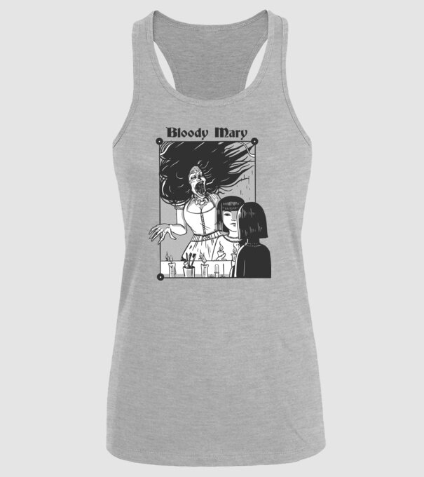 Bloody Mary model gri pe tricou