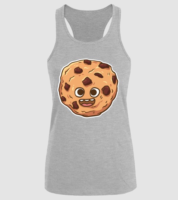 Cookie drăguț model gri pe tricou