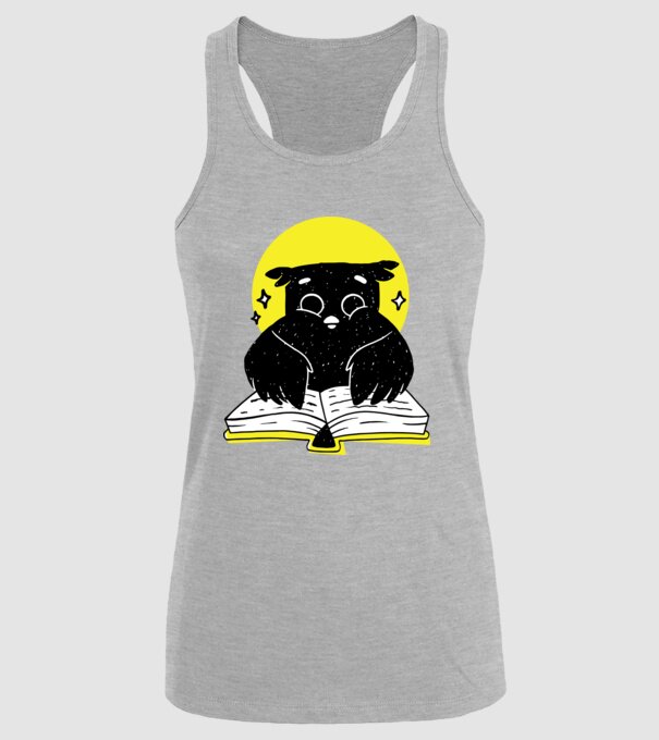 Bufniță de noapte model gri pe tricou