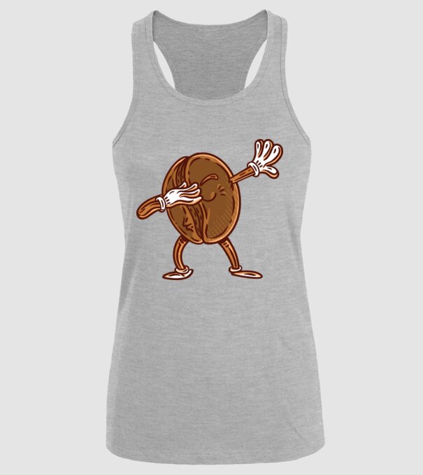 Cafea DAB model gri pe tricou