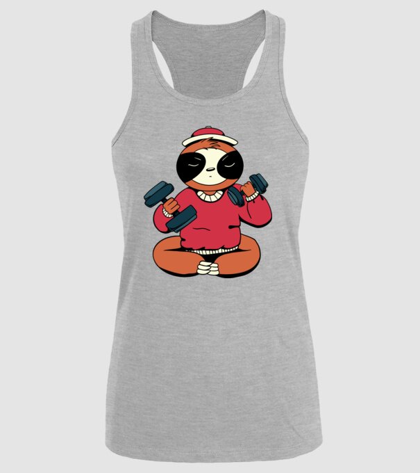 Antrenament Leneș model gri pe tricou