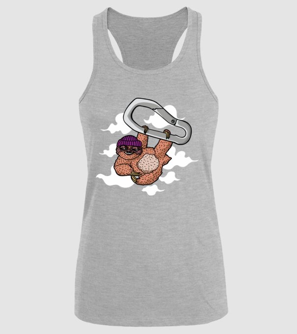Carabină pentru Leneș model gri pe tricou
