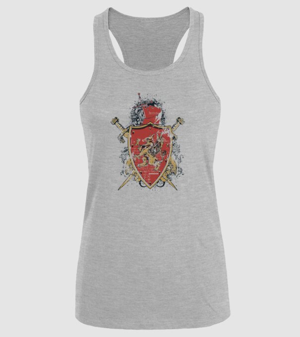 Scut model gri pe tricou