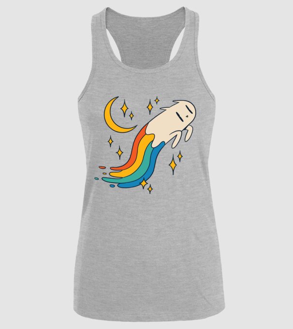 Pisoi zburător model gri pe tricou